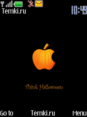 Apple Halloween для Nokia 3720 Classic
