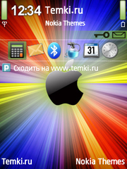 Яркий эппл для Nokia N85