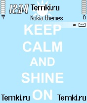 Keep calm для Nokia 3230