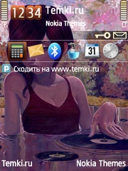 Девушка для Nokia E73