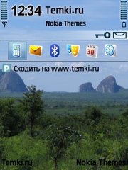 Зеленая Ангола для Nokia 6790 Slide