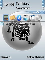 Лев - Знак Зодиака для Nokia 6730 classic