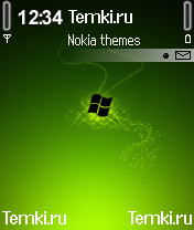 Зеленый виндоус для Nokia N72