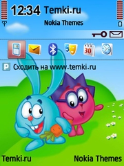 Крош и Ёжик для Nokia 6790 Slide
