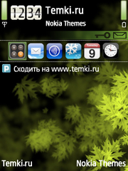 Размытый листопад для Nokia 5730 XpressMusic