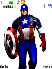 Первый Мститель - Капитан Америка для Nokia C2-05