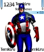 Первый Мститель - Капитан Америка для Nokia 3230
