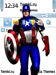 Первый Мститель - Капитан Америка для Nokia 6788
