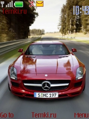 Скриншот №1 для темы Mercedes SLS AMG