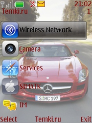 Скриншот №3 для темы Mercedes SLS AMG