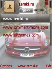 Скриншот №3 для темы Mercedes SLS AMG