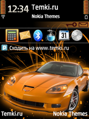 Chevrolet Corvette Z06 для Nokia 6730 classic