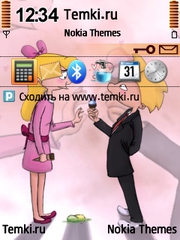 Арнольд и Хельга для Nokia 6790 Slide