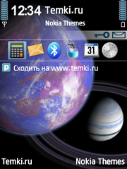 Голубая луна для Nokia 6790 Slide