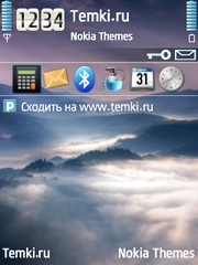 Облака и горы для Nokia 6121 Classic