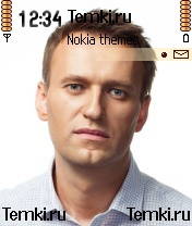 Оппозиционер Алексей Навальный для Nokia 7610