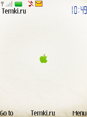 Зеленое яблочко для Nokia 3610 fold