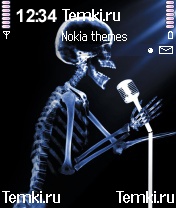 Скелет Поет Караоке для Nokia N70