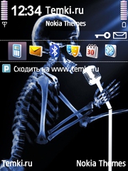 Скелет Поет Караоке для Nokia 6760 Slide