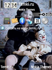 Кукла с куклой для Nokia 6790 Slide