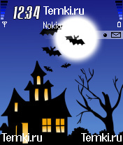 Хеллоуин в деревне для Nokia N72