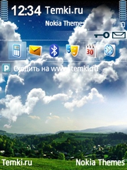 Спокойный пейзаж для Nokia N75
