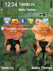 Дети-цветы для Nokia N76