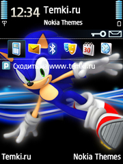 Скриншот №1 для темы Sonic