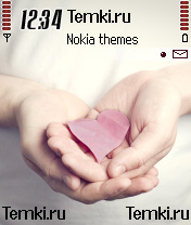 Гламурное сердечко для Nokia 6638