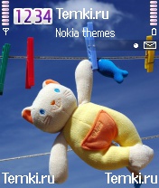 Забавный Кот для Nokia 6620