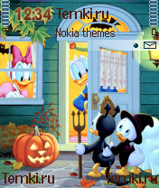 Скриншот №1 для темы Хеллоуин у Дональда