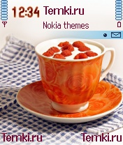 Йогурт С Малиной для Nokia 6600