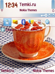 Йогурт С Малиной для Nokia 6700 Slide