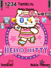 Скриншот №1 для темы Hello Kitty