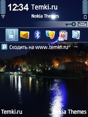 Ночь на побережье для Nokia 6790 Slide