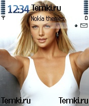 Шарлиз Терон для Nokia N70