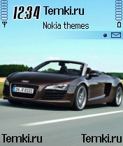 Audi R8 Spyder для Nokia 6670