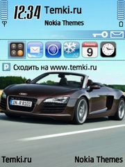 Audi R8 Spyder для Nokia N96-3