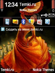 Магическое фламенко для Nokia 6124 Classic
