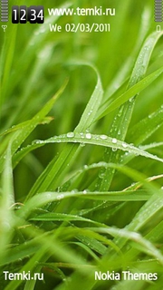 Роса на траве для Sony Ericsson Kanna