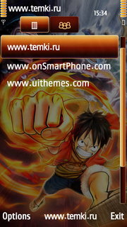 Скриншот №3 для темы One Piece - Большой куш