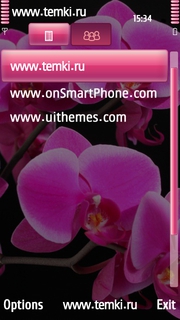 Скриншот №3 для темы Орхидея
