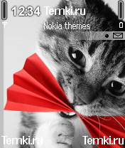 Кошка с игрушкой для Nokia 6600