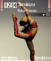 Танцовщица в красном для Nokia 6670