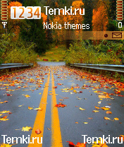 Осенняя Дорога для Nokia 6682