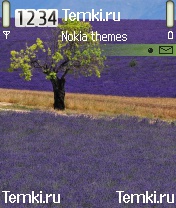 Лавандовые поля для Nokia N90