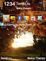Осеннее солнце для Nokia E71