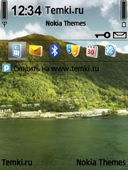 Зеленая гора для Nokia X5-01