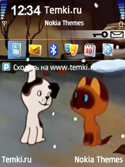 Кот и пес для Nokia 6790 Slide