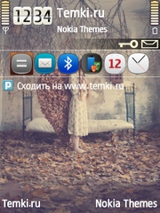 Осенний ангел для Nokia 6290